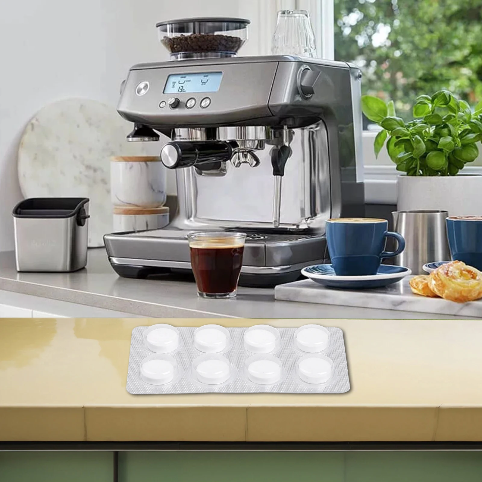 Coffee Equipment Maintenance - معدات صيانة القهوة كما هو موضح