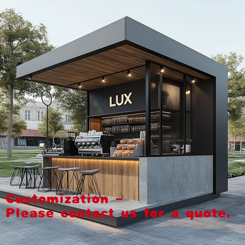 Coffee Equipment Store - تصميم ثلاثي الأبعاد حديث لكاونتر المقهى