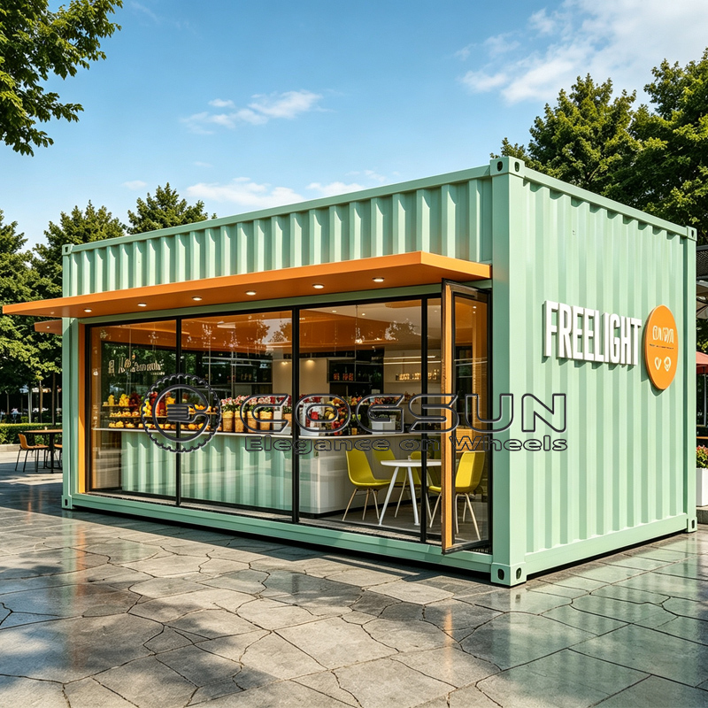 Coffee Equipment Store - متجر تجاري حديث من COGSUN، حاوية