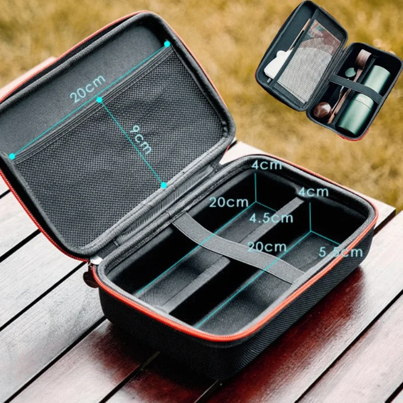 Coffee Equipment Bag - المحمولة اليد تهز الفول طاحونة حقيبة