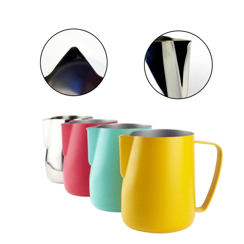إبريق قهوة والحليب واللاتيه من - مراجعة Milk Steaming Pitcher وسعره