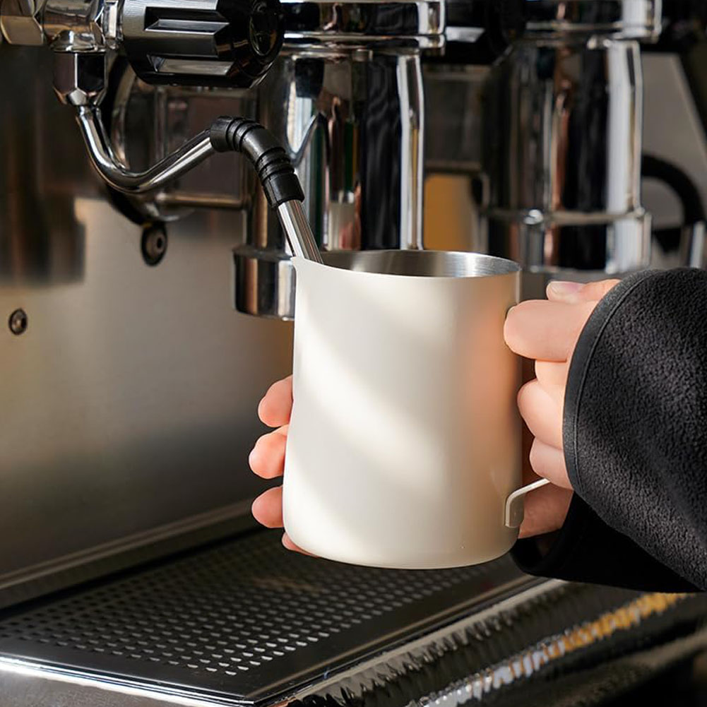 350 مللي/12 أوقية إبريق مزبد ا - مراجعة Milk Steaming Pitcher وسعره