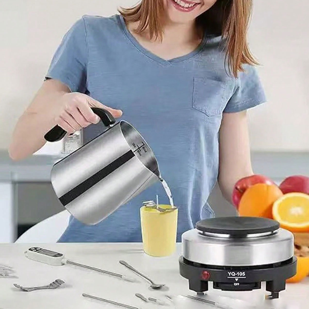 إبريق لاتيه آرت من الفولاذ الم - مراجعة Milk Steaming Pitcher وسعره