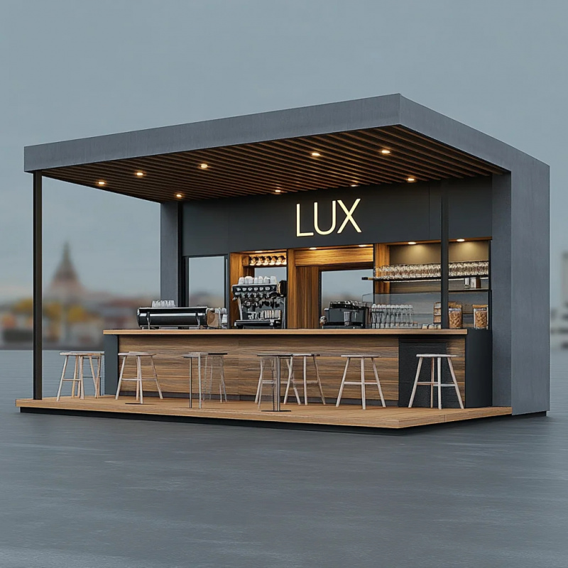 تصميم ثلاثي الأبعاد حديث لكاون - مراجعة Coffee Equipment Store وسعره