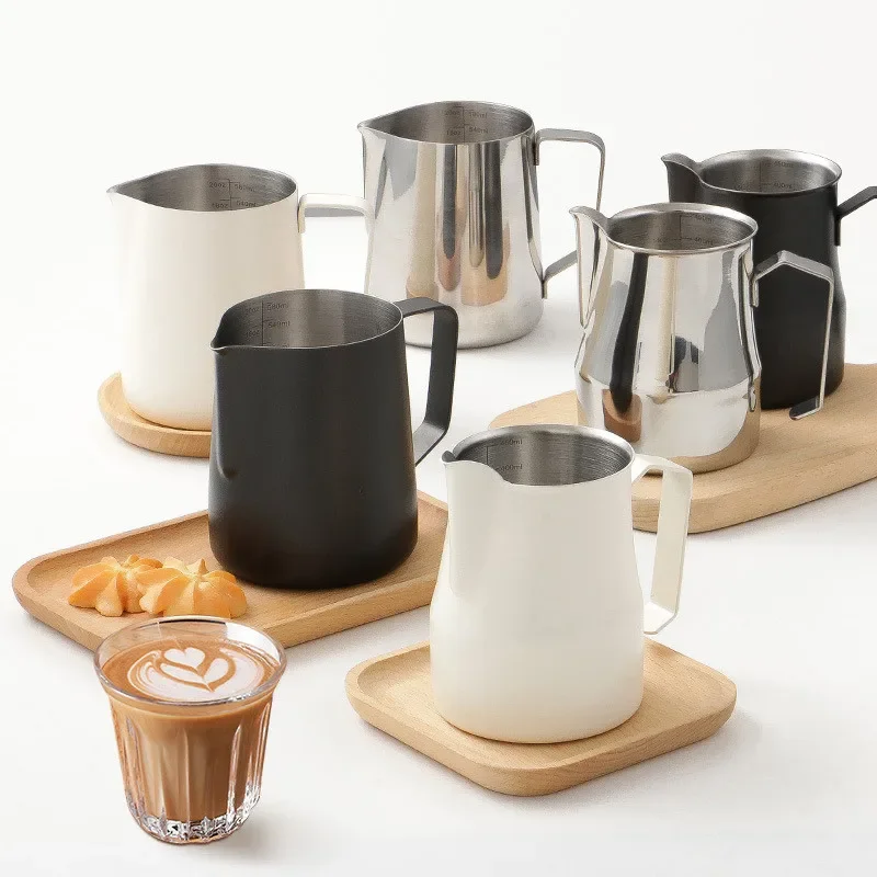 إبريق مزبد حليب القهوة 304 من  - مراجعة Milk Steaming Pitcher وسعره