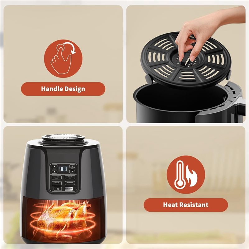 AT59 مقلاة الهواء استبدال لوحة - مراجعة Ninja Air Fryer Af101 وسعره