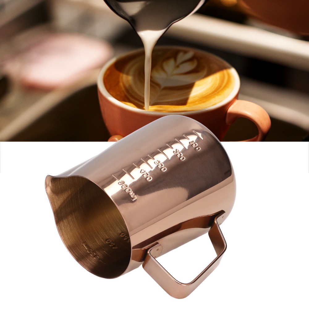 إبريق رغوة الحليب بسعة 550 مل  - مراجعة Milk Steaming Pitcher وسعره