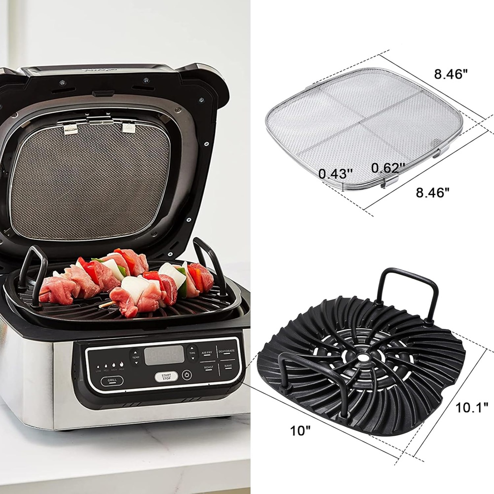 M02K-واقي من الفولاذ المقاوم ل - مراجعة Ninja Air Fryer Af101 وسعره