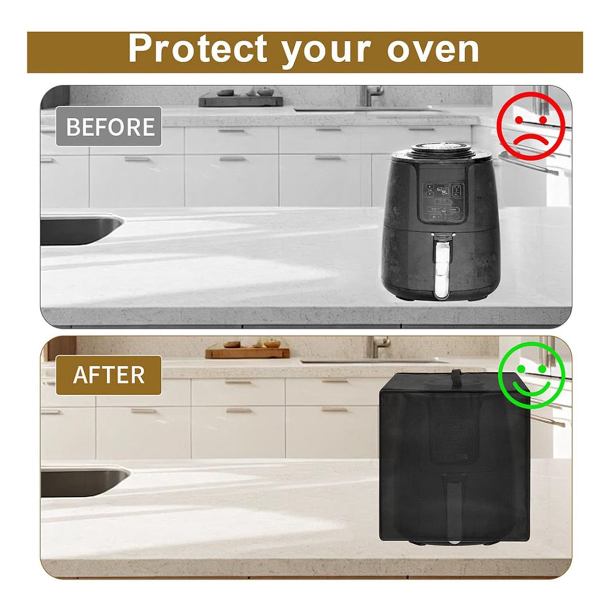 غطاء مقلاة هوائية (A14E) لـ Ni - مراجعة Ninja Air Fryer Af101 وسعره