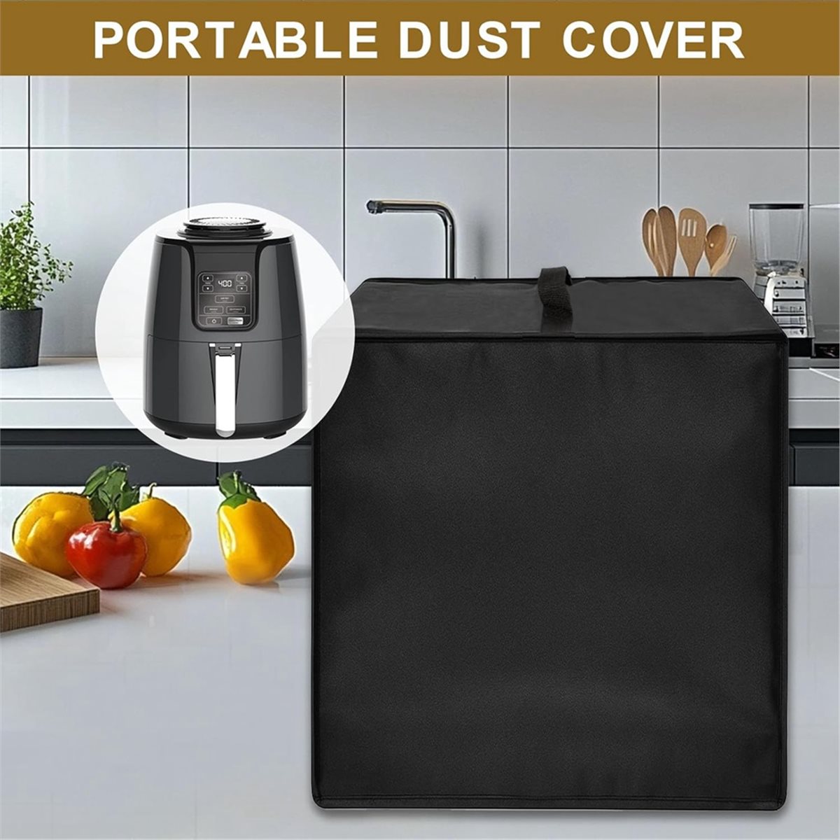 غطاء مقلاة هوائية (A14E) لـ Ni - مراجعة Ninja Air Fryer Af101 وسعره