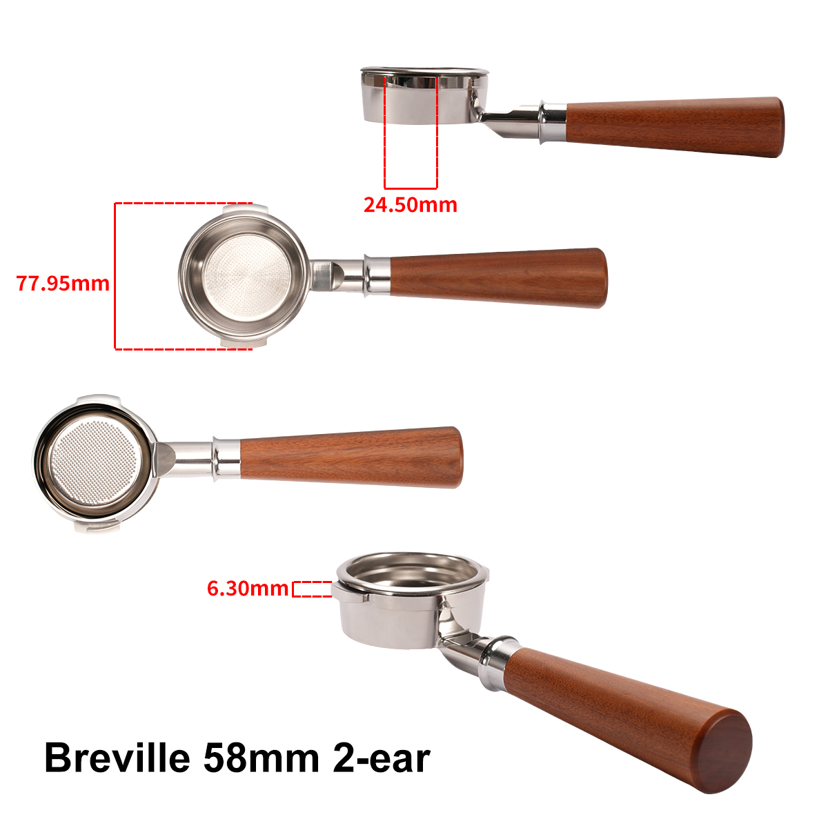 Breville Bottomless Portafilte - مراجعة Naked Portafilter Bottomless وسعره