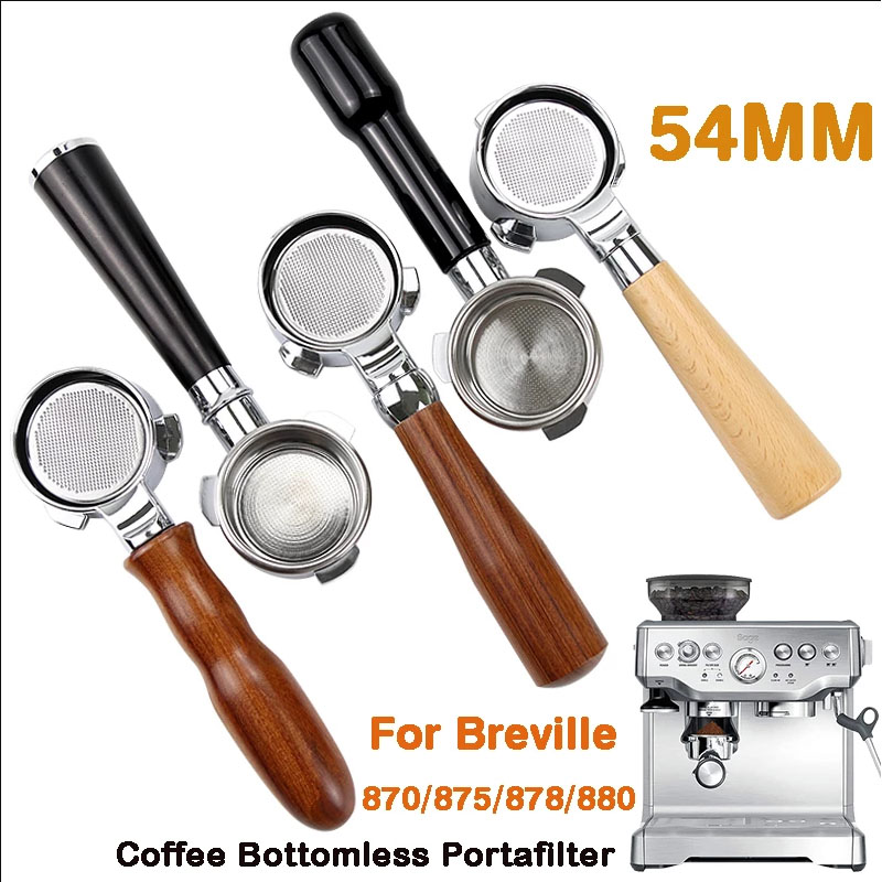 Breville-آلة قهوة بدون قاع مع  - مراجعة Naked Portafilter Bottomless وسعره