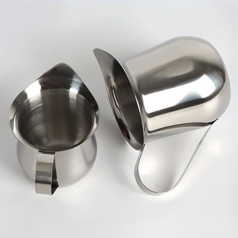 إبريق جديد لرغوة الحليب للقهوة - مراجعة Milk Steaming Pitcher وسعره