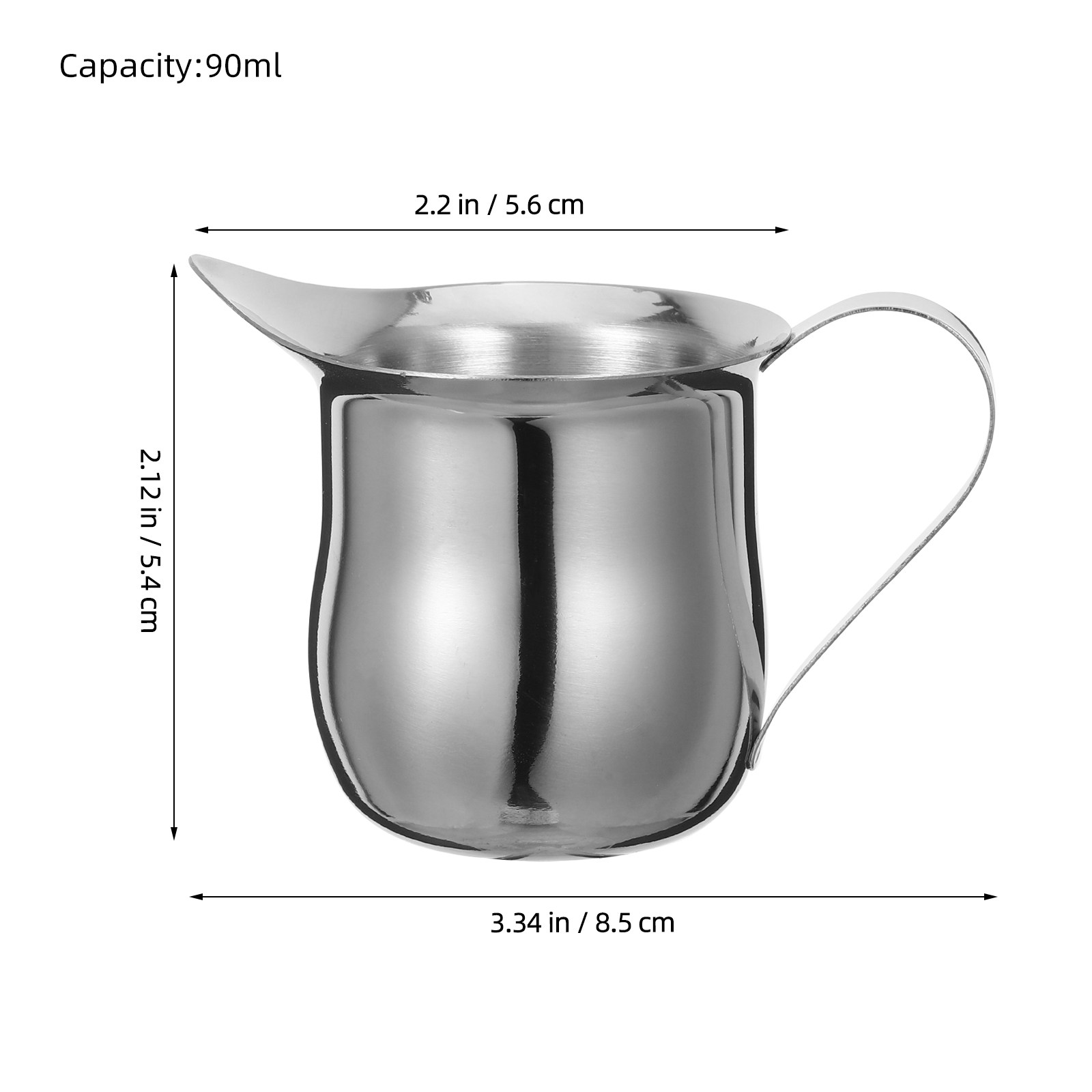 قطعتان من أباريق تبخير الحليب  - مراجعة Milk Steaming Pitcher وسعره