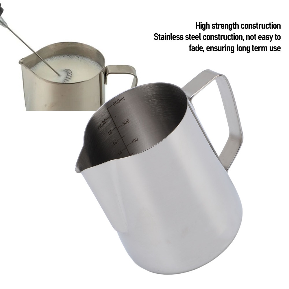 إبريق لرغوة الحليب بسعة 600 مل - مراجعة Milk Steaming Pitcher وسعره