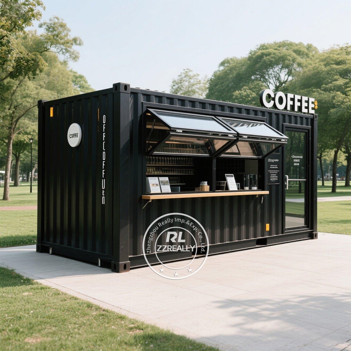 حاوية مقهى مع مطبخ مجهز بالكام - مراجعة Coffee Equipment Store وسعره